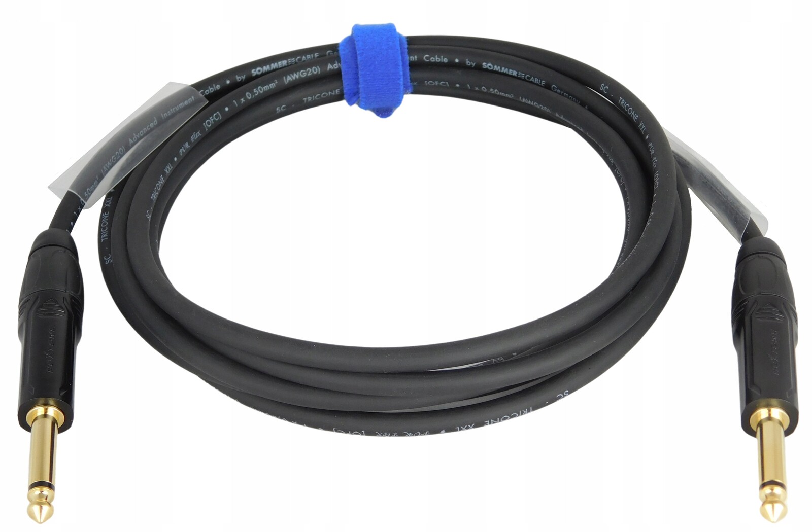 Sommer Tricone XXL Gitarový Jack Roxtone 50m