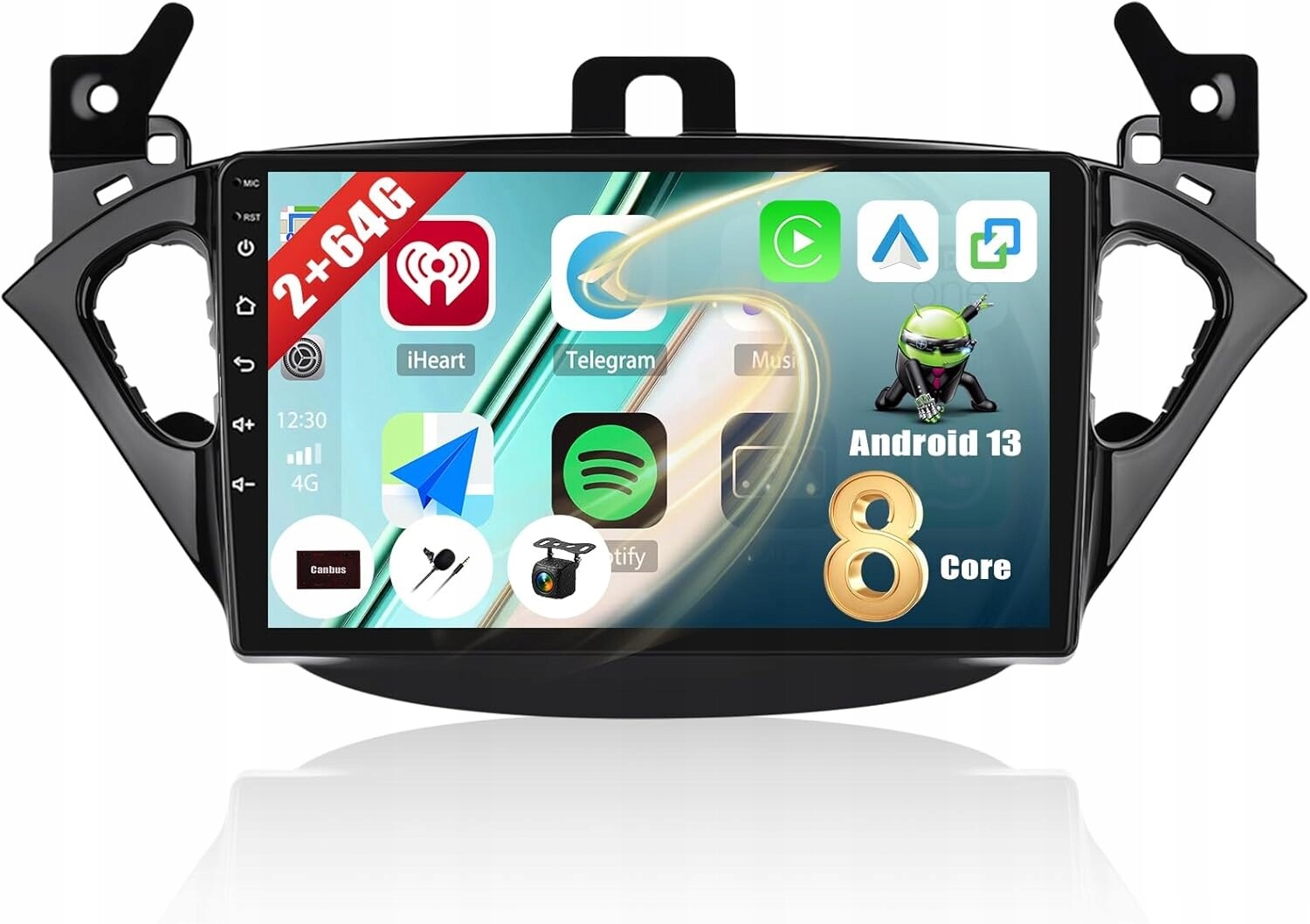 Autorádio Opel Corsa 2015-2019 Adam 2013-2016 Carplay Android 2DIN