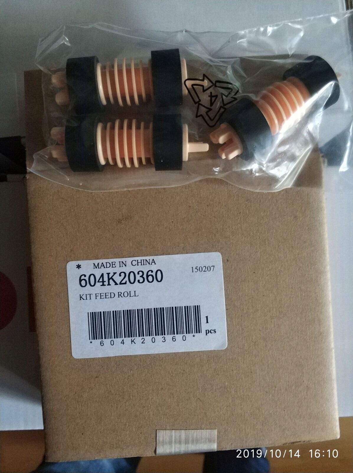 Válce Sada podávacích rolí Xerox 604k20360