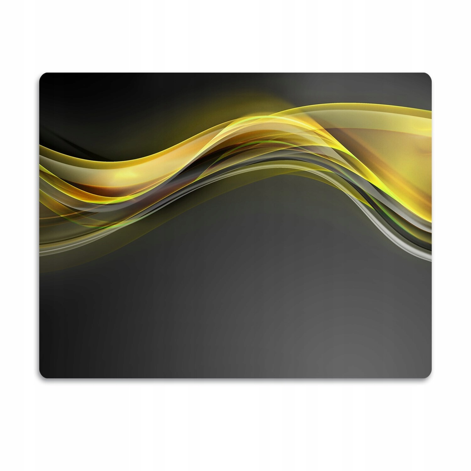 Podložka pro psa pod misku Žlutá abstrakce 60x40