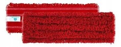 Mikrofázový Mop Červený 60 CM Na Suchý Zip