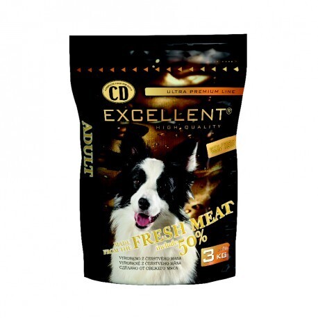 Suché krmivo pro psy CDExcellent Beef/Hovězí maso 3 kg