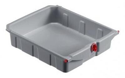 Šuplík Šedá 10 L Se Zámkem