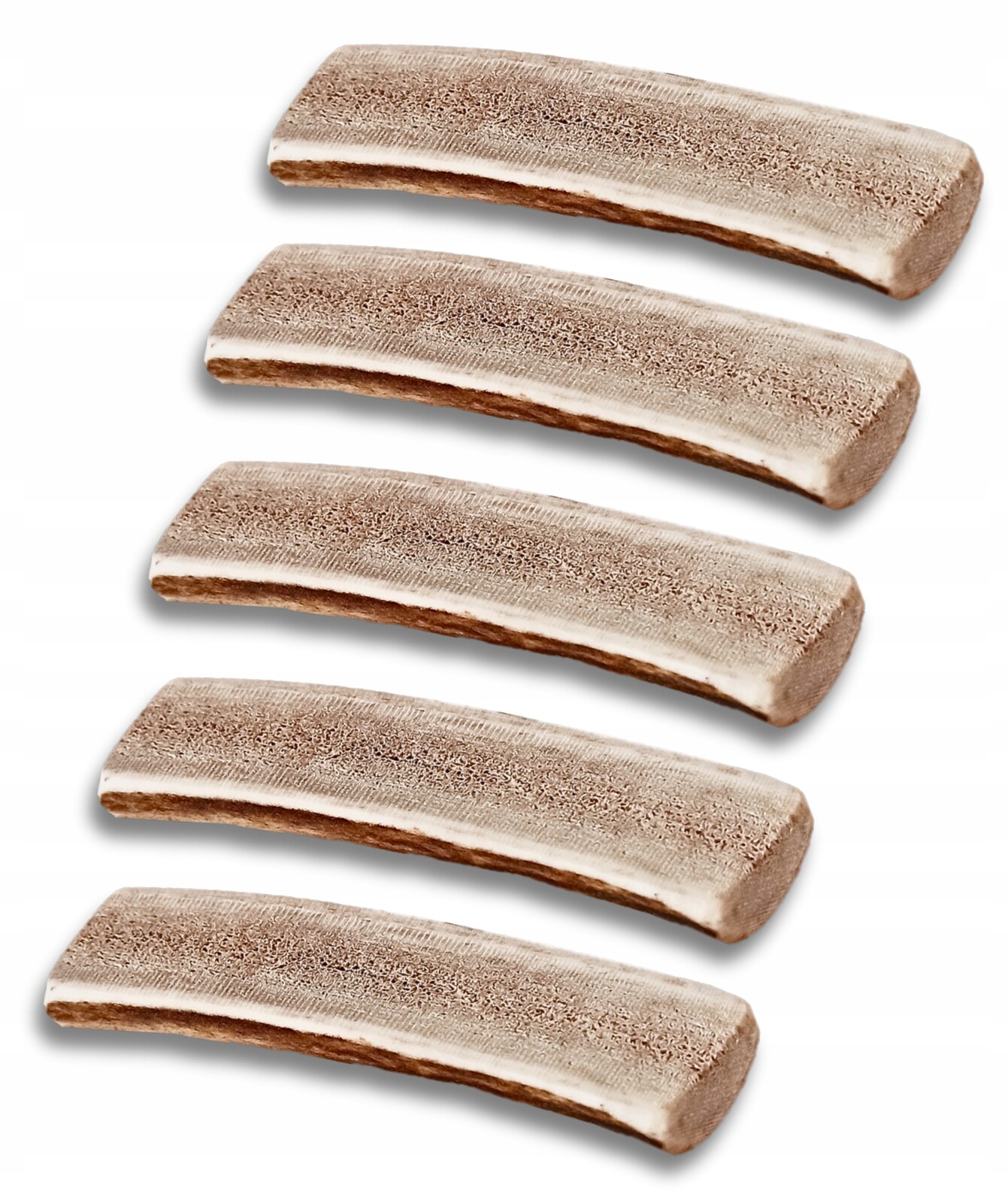 Sada 5x Kousátko z jeleního parohu S soft Pro psa