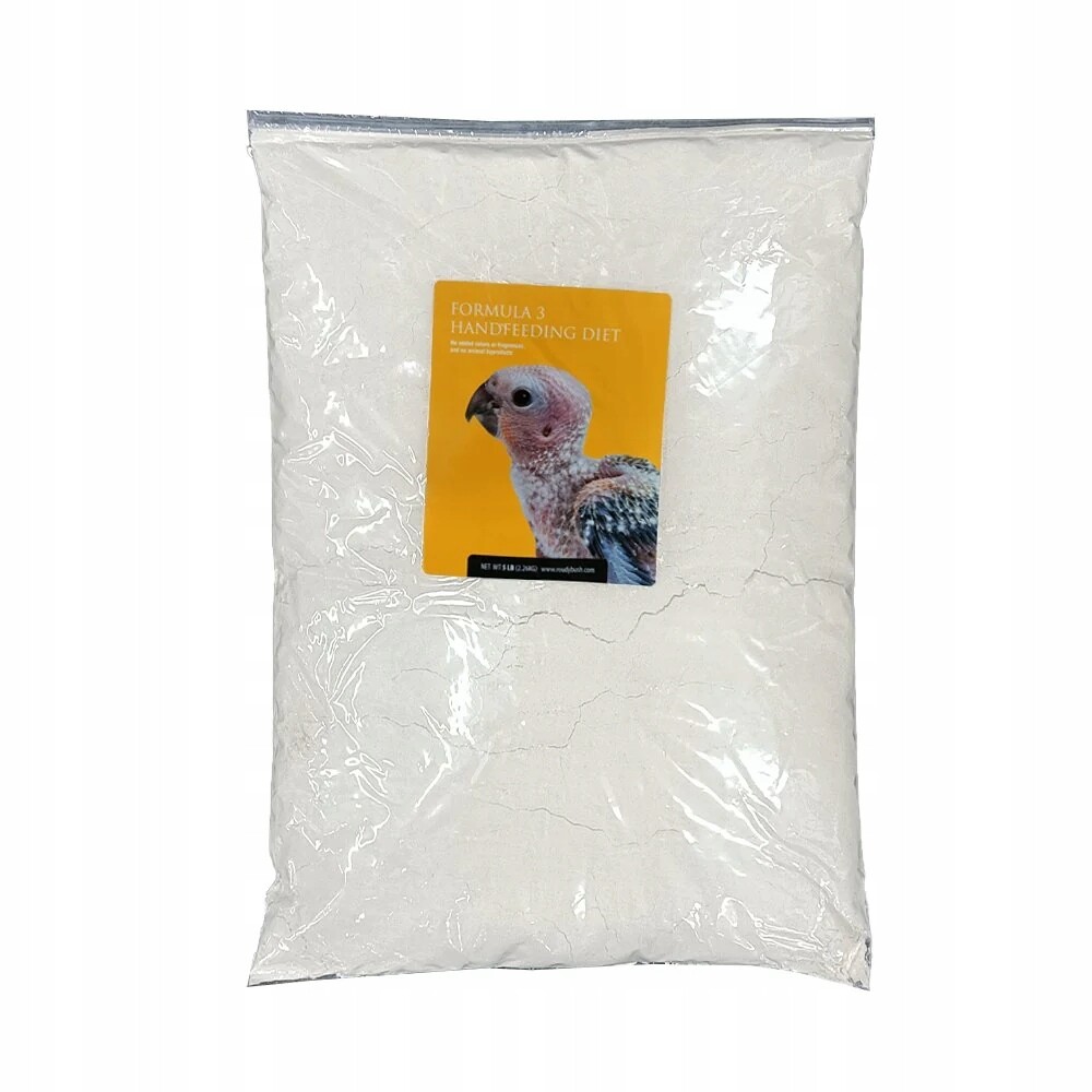 RoudyBush Formula 3| 2,26 kg krmivo pro ruční krmení kuřat