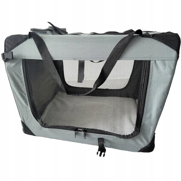 Přepravka látková Dogcrate 90x61x65 šedý A.k.