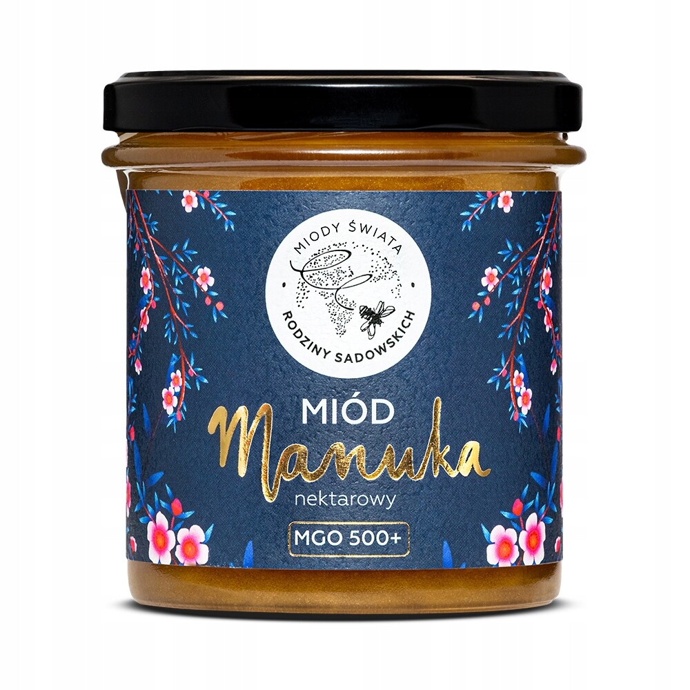 Manuka med Mgo 500+ Pasieki Rodziny Sadowskich