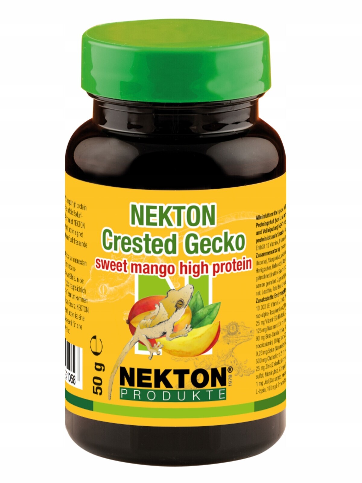 Nekton Crested Gecko krmivo pro gekony s přídavkem manga 50g