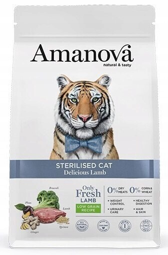 Amanova Cat Sterilized Delicious Lamb jehněčí 1,5kg