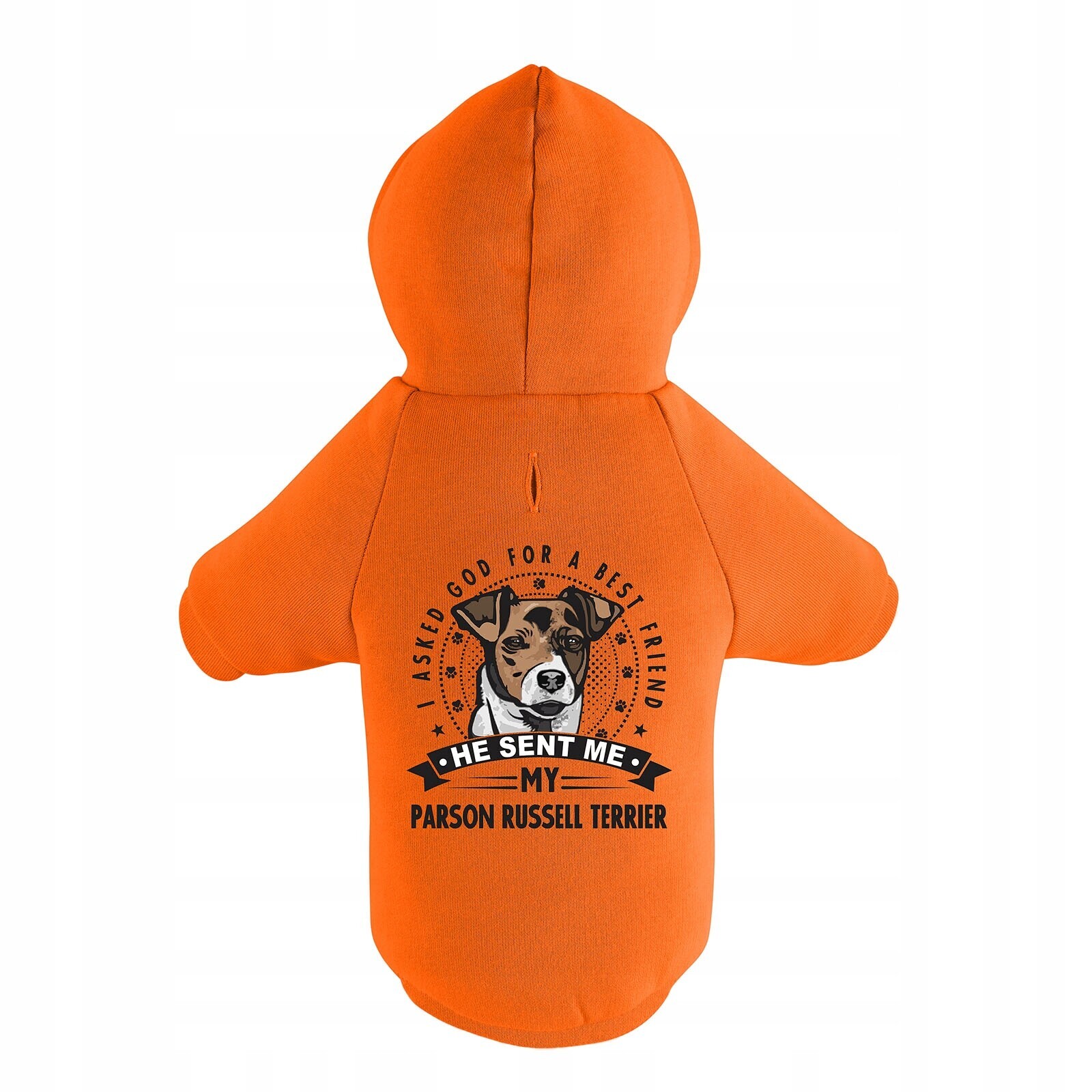 Mikina pro psy Parson Russell Terrier Orange L