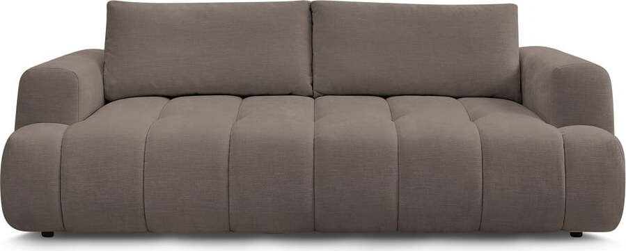 Taupe rozkládací/s úložným prostorem pohovka 251 cm Fuji – Bobochic Paris