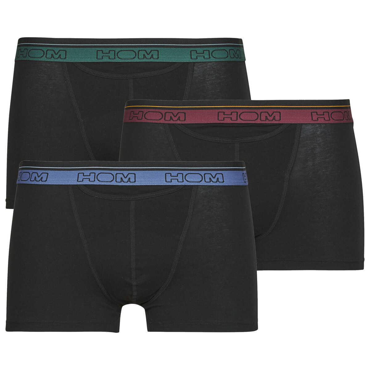 Hom  TIAGO boxer pack de 3  Černá