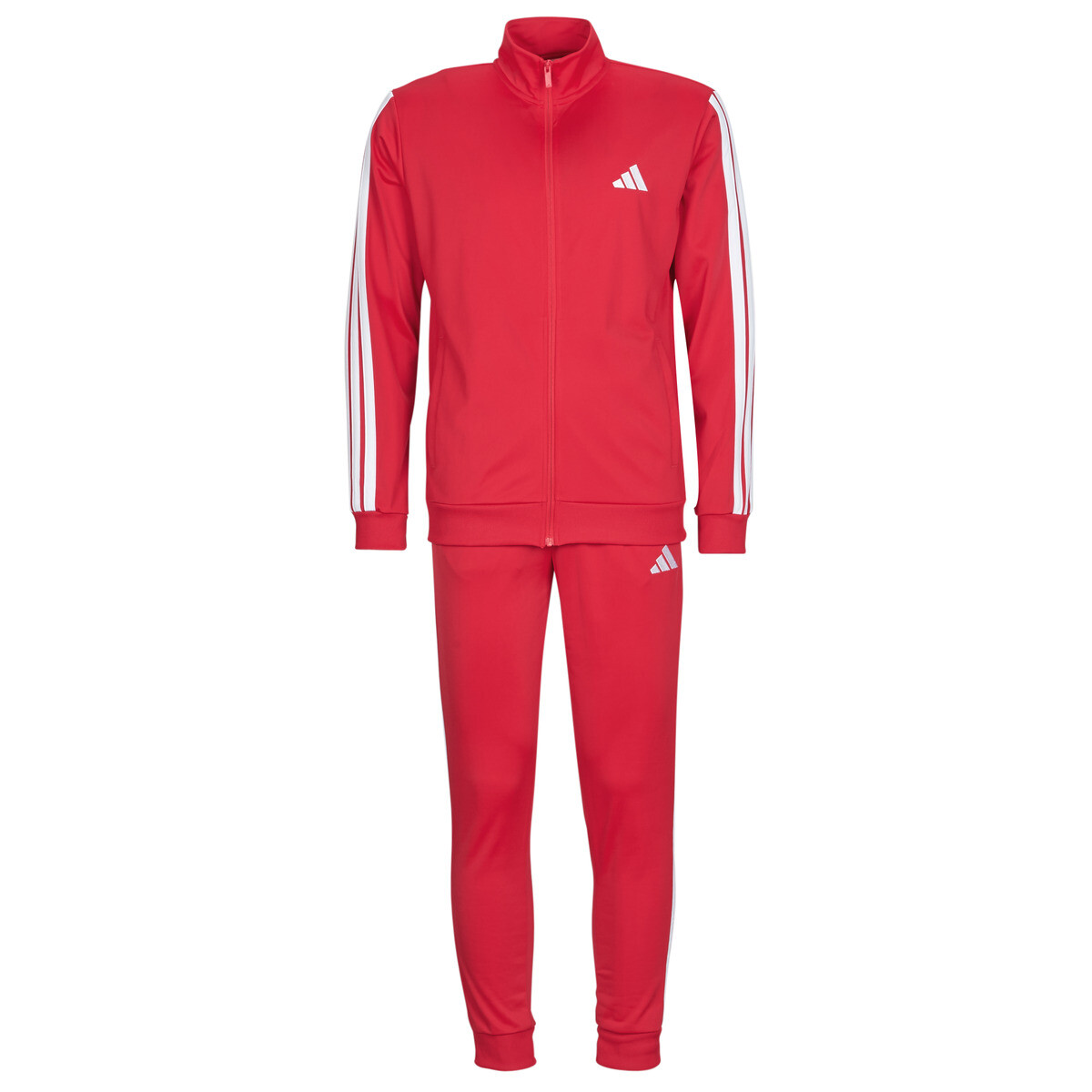 adidas  Basic 3-Stripes Tricot Track Suit  Červená