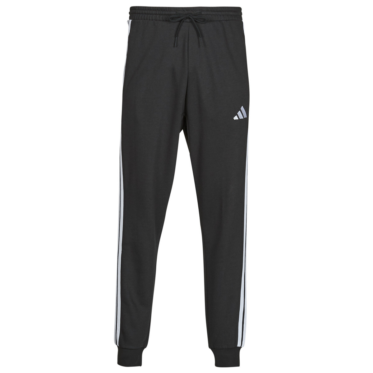 adidas  Essentials 3-Stripes Fleece Joggers  Černá