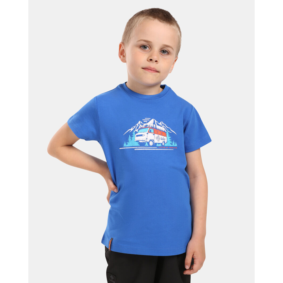 Kilpi  Klučičí bavlněné tričko  SALO-JB  Modrá