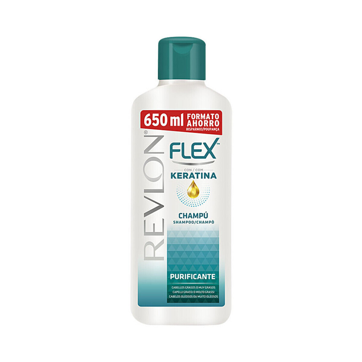 Revlon  Purifying Shampoo Flex Keratina - Oily Hair 650 ml