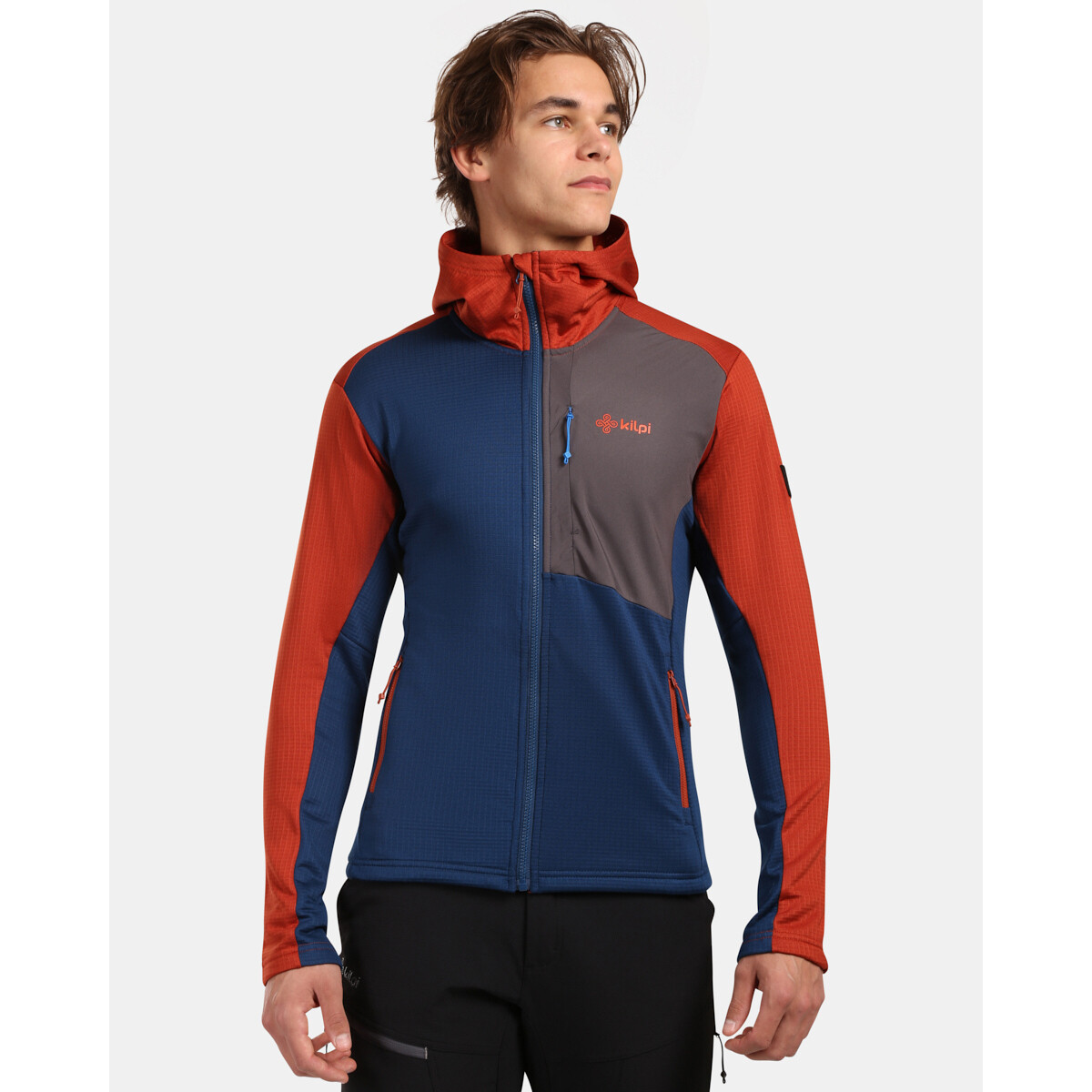 Kilpi  Pánská fleecová mikina  SEVELEN-M  Modrá