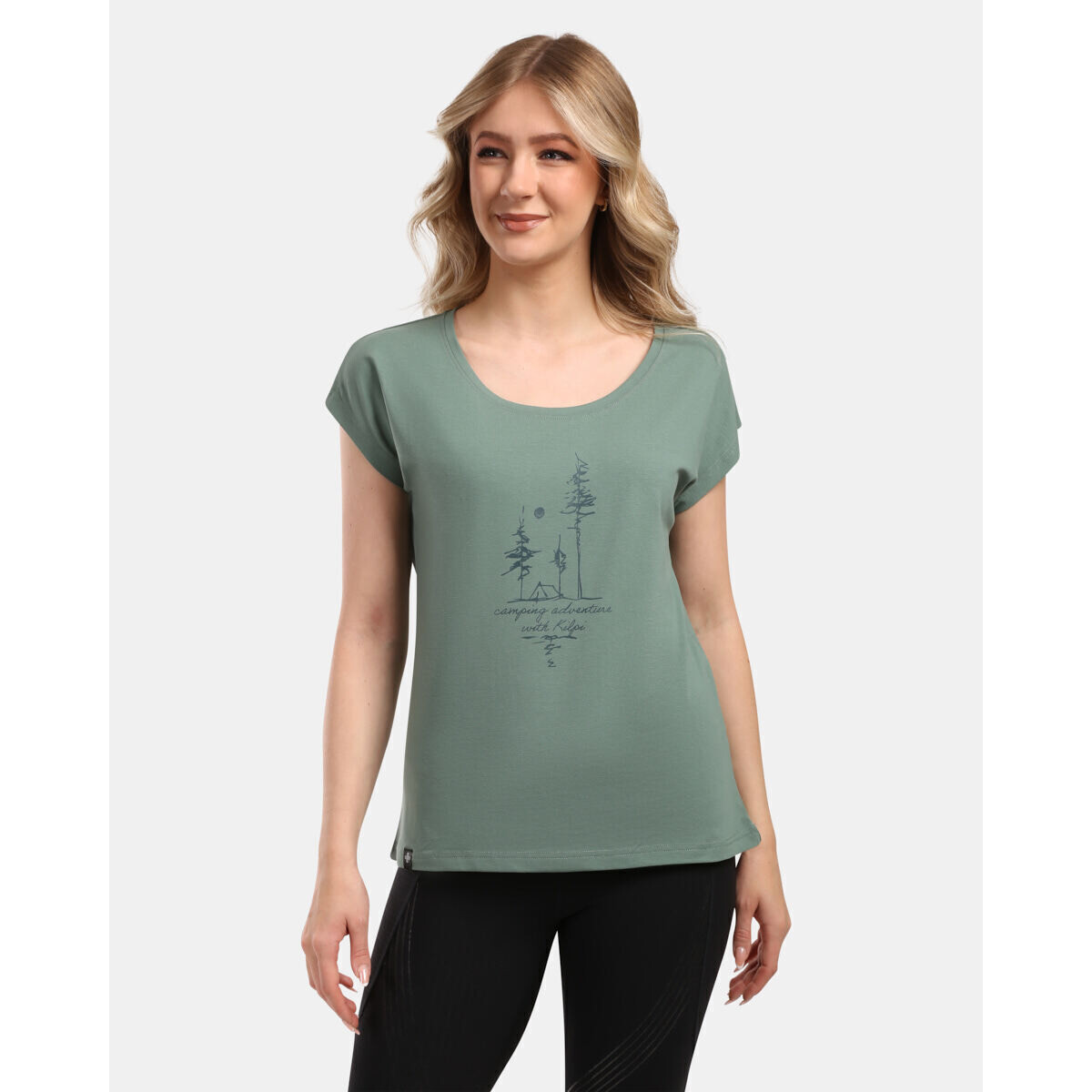 Kilpi  Dámské tričko z bavlny  ROANE-W