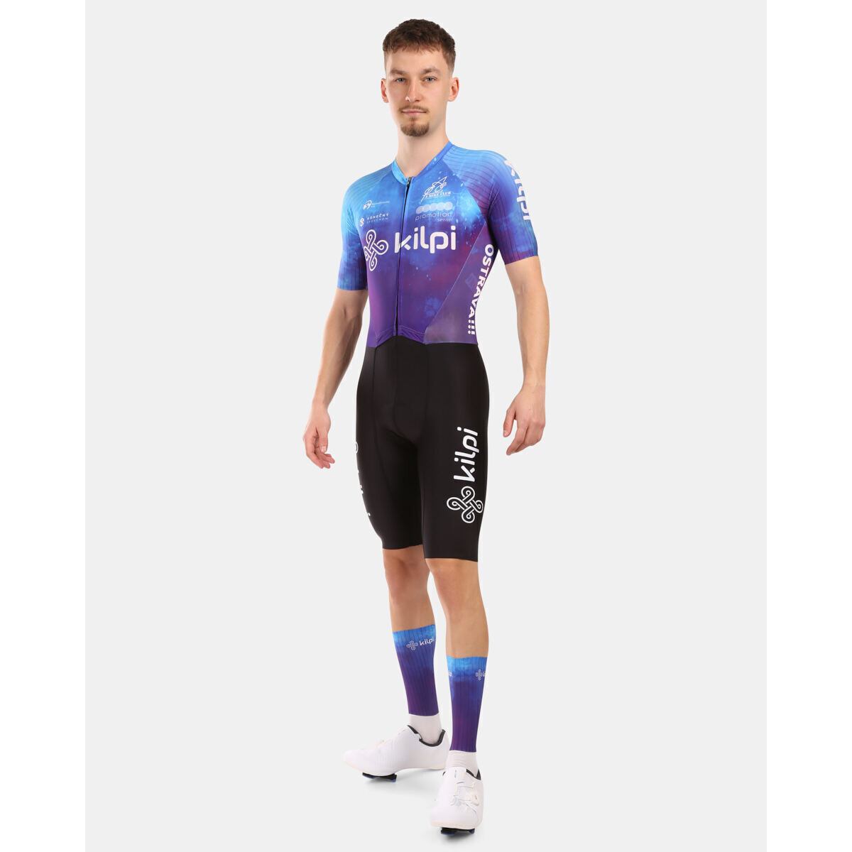 Kilpi  Pánský cyklistický dres  AURORA-M  Modrá