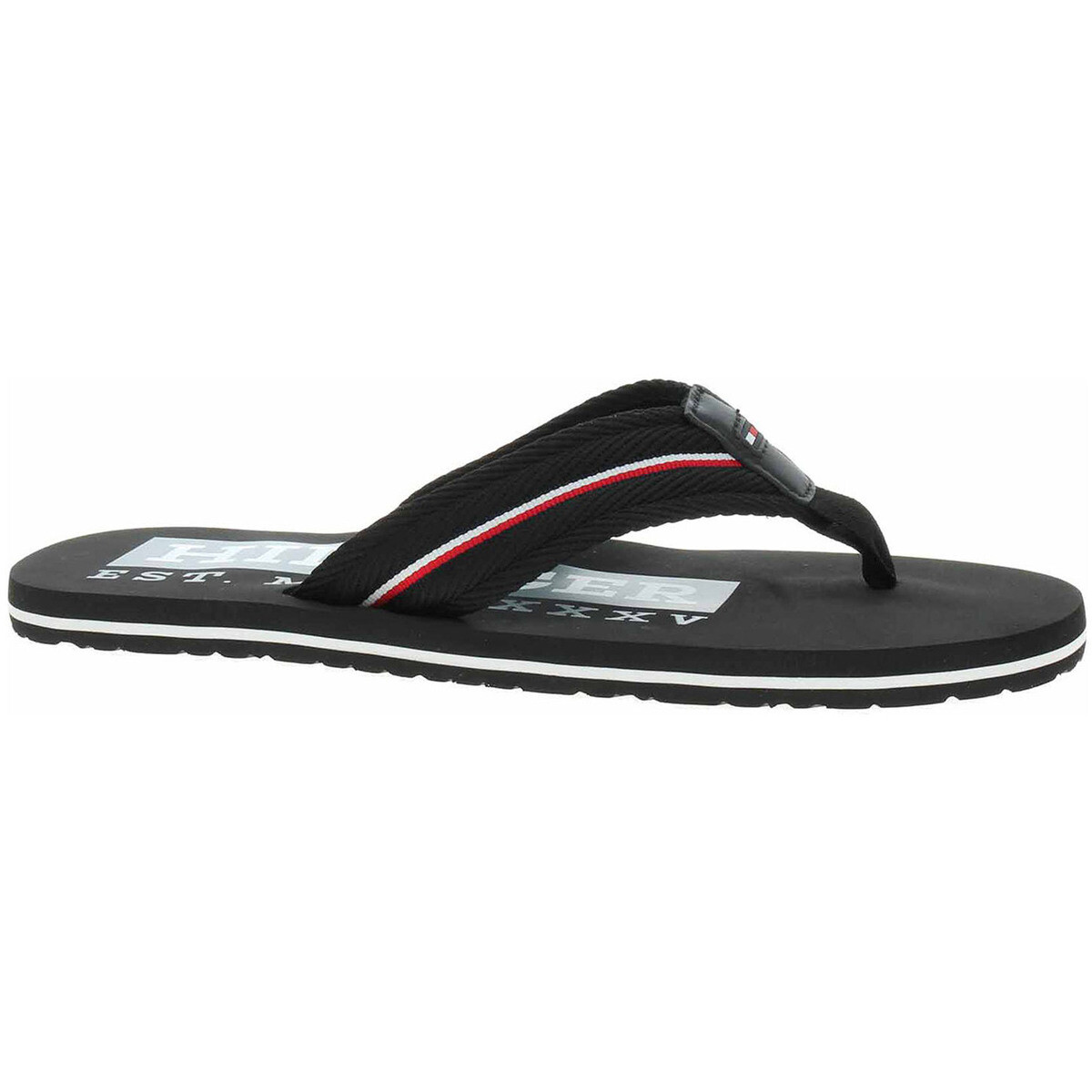 Tommy Hilfiger  Plážové pantofle  FM0FM05436 BDS Black  Černá