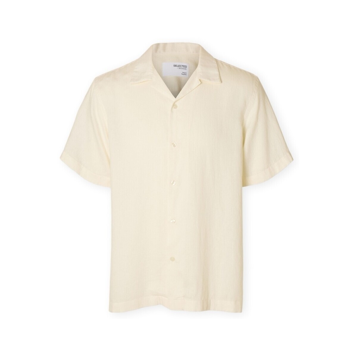 Selected  Noos Regnoa Shirt - Egret  Béžová