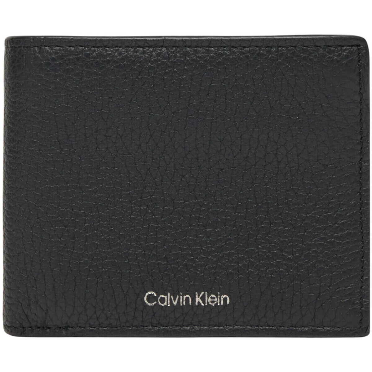 Calvin Klein Jeans  CK LEATHER BILLFOLD W ZIP COIN LV04D1028G  Černá