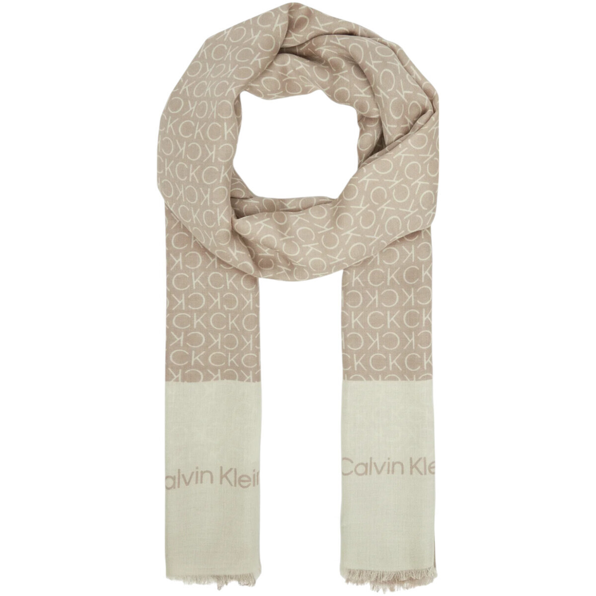 Calvin Klein Jeans  AP MNML LG SHWL 70 X LV04F8053G  Béžová