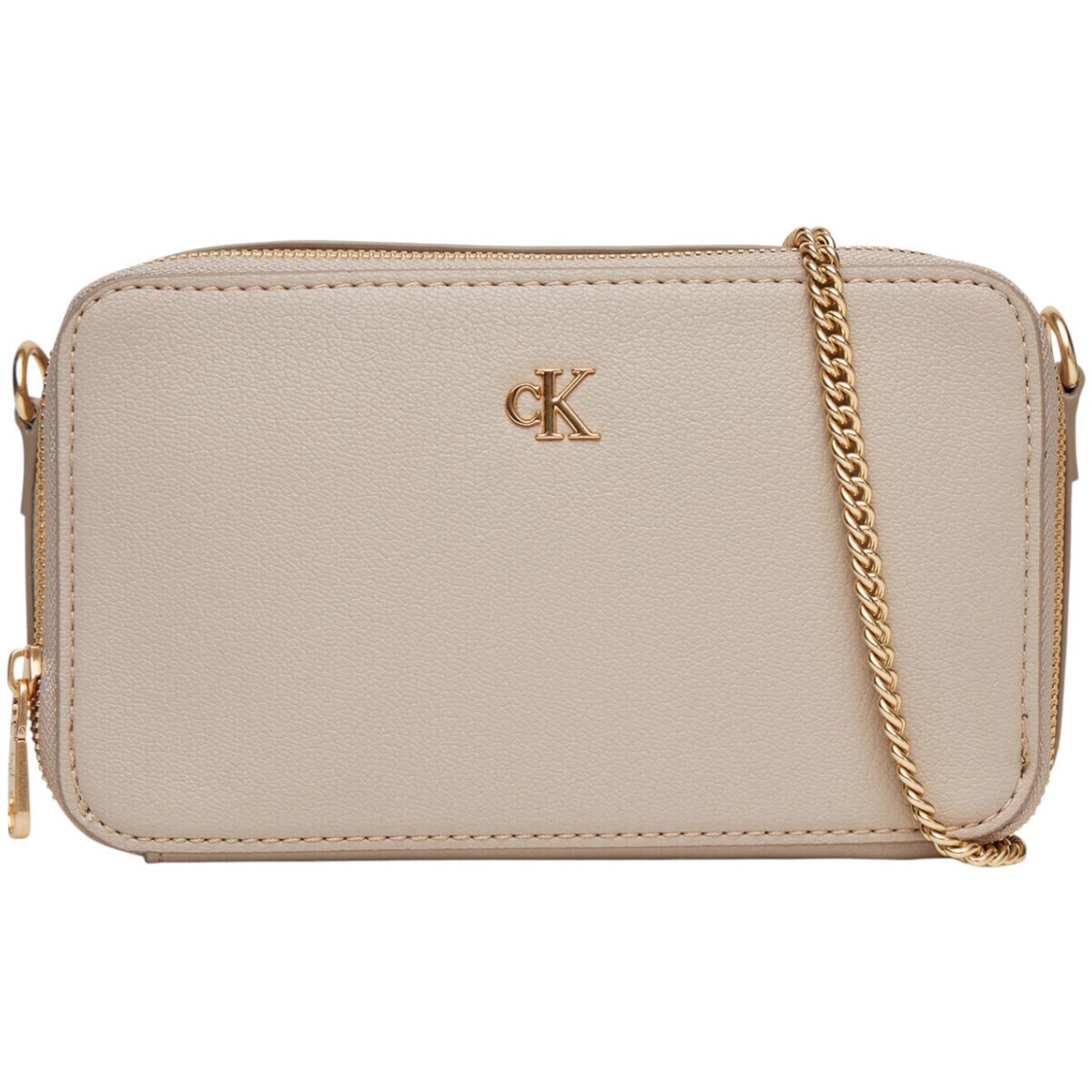 Calvin Klein Jeans  MINIMAL MONO CAMERA BAG LV04K1086G  Béžová