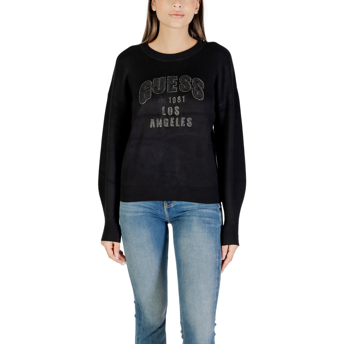 Guess  LS CN LEIGHTON LOGO SWTR W5YR26 Z26I2  Černá