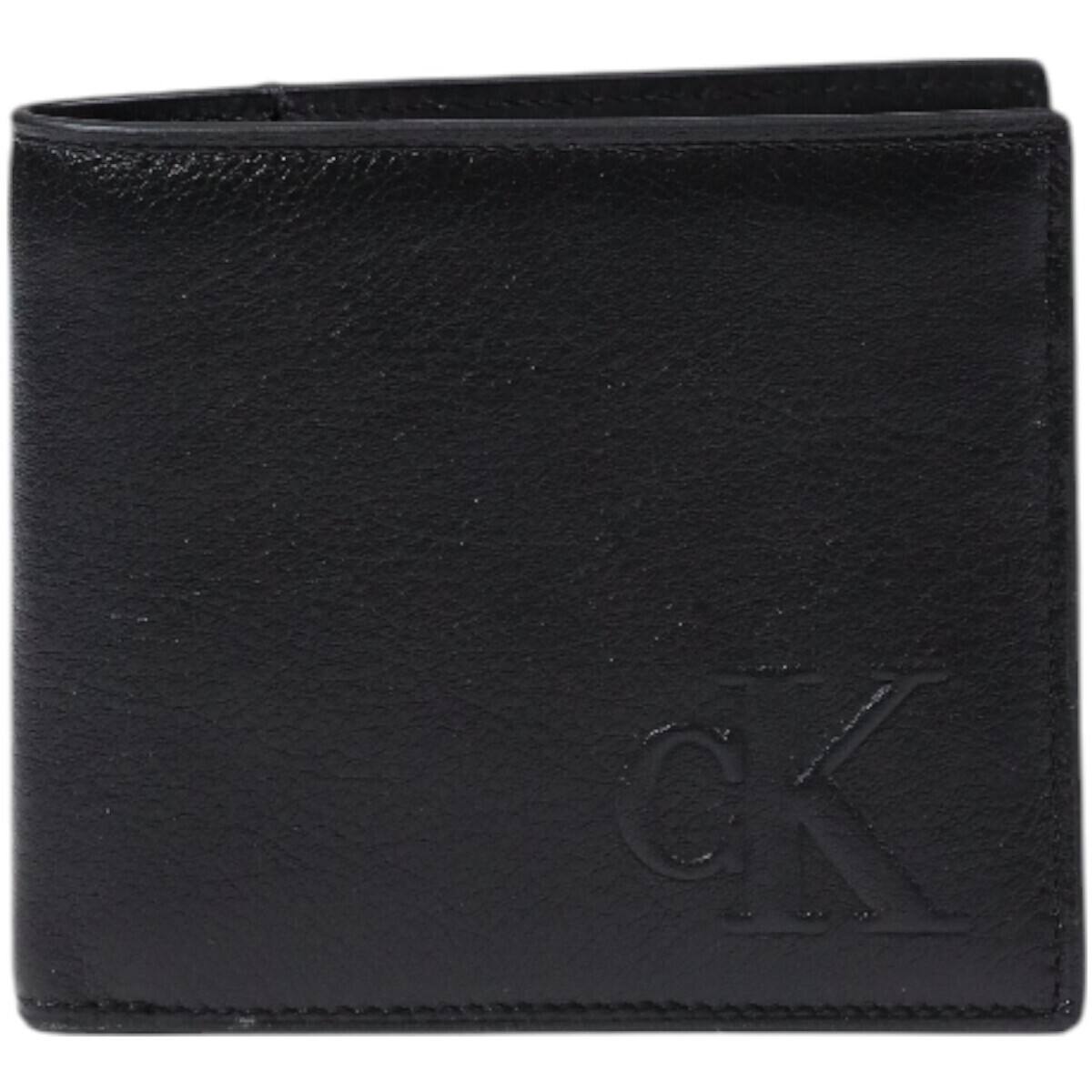 Calvin Klein Jeans  BOLD CK EW BILLFOLD W/ COIN LV04G1072G  Černá