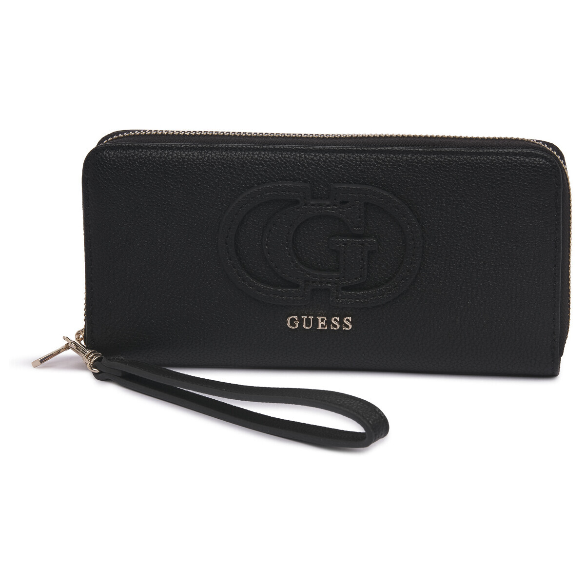 Guess  BLA CALEBRA ZIP LARGE  Černá