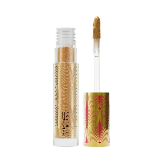 MAC Cosmetics Lesk na rty Gift of Gold (Lipglass) 3,1 ml Liquid Lurex