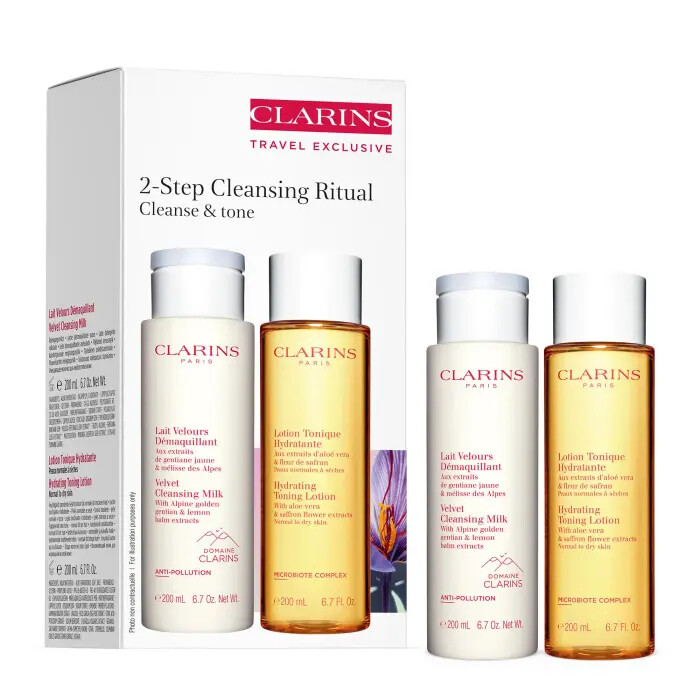 Clarins Dárková sada pleťové péče 2-Step Cleansing Ritual
