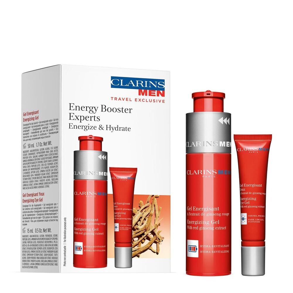 Clarins Dárková sada pleťové péče Energy Booster Experts