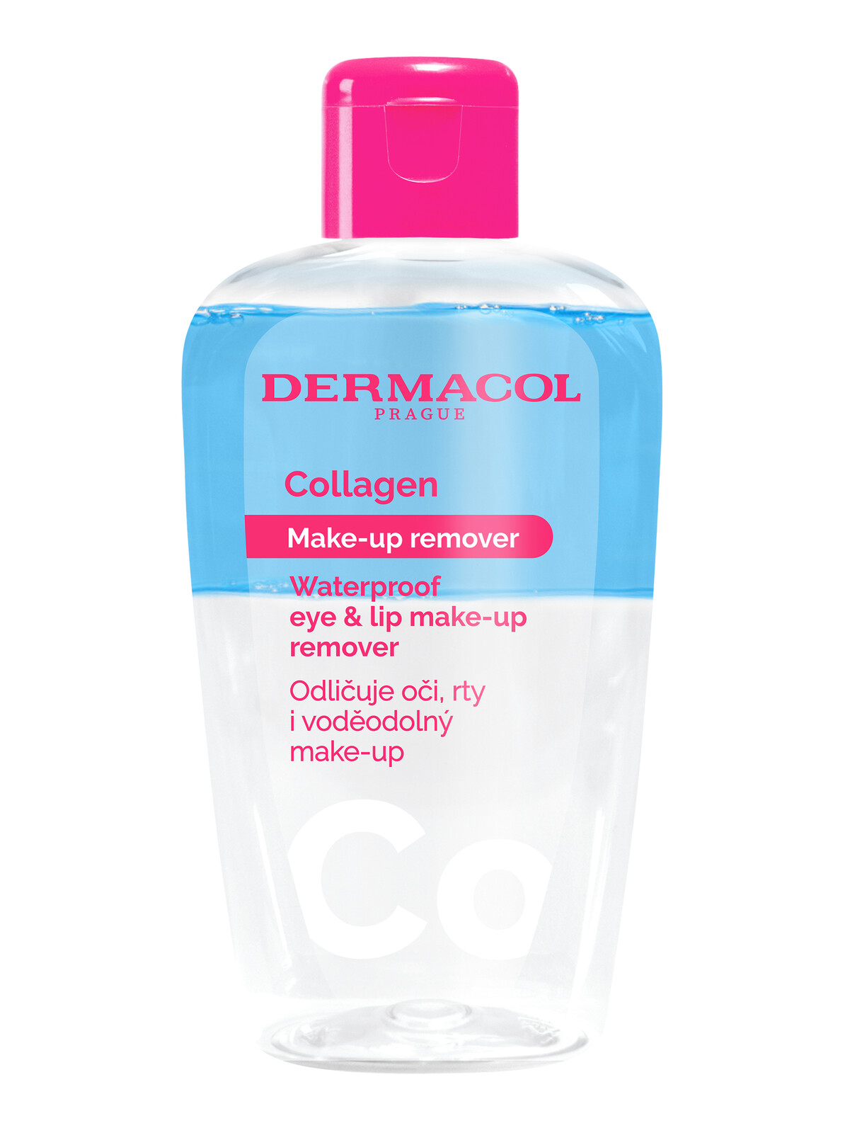 Dermacol Dvoufázový odličovač voděodolného make-upu Collagen (Waterproof Eye & Lip Make-up Remover) 150 ml