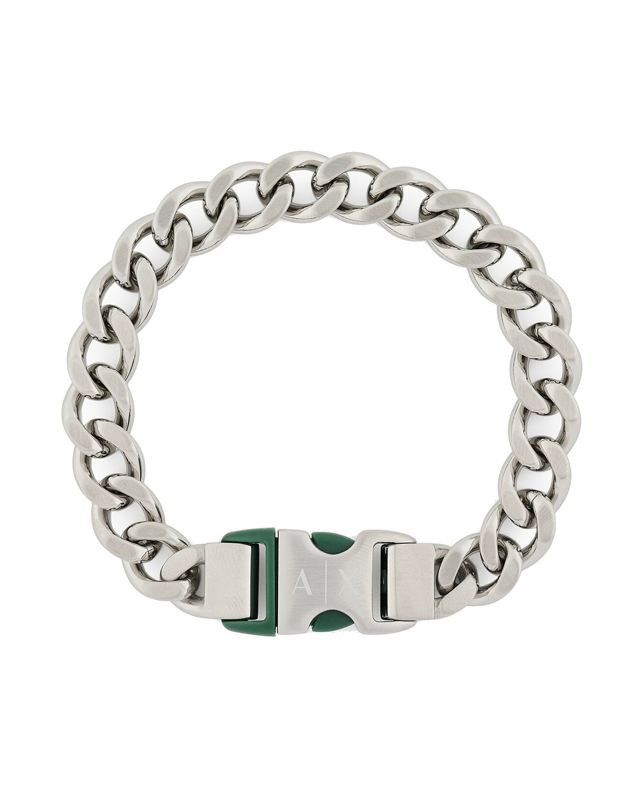 Armani Exchange Módní pánský ocelový náramek AXG0154040