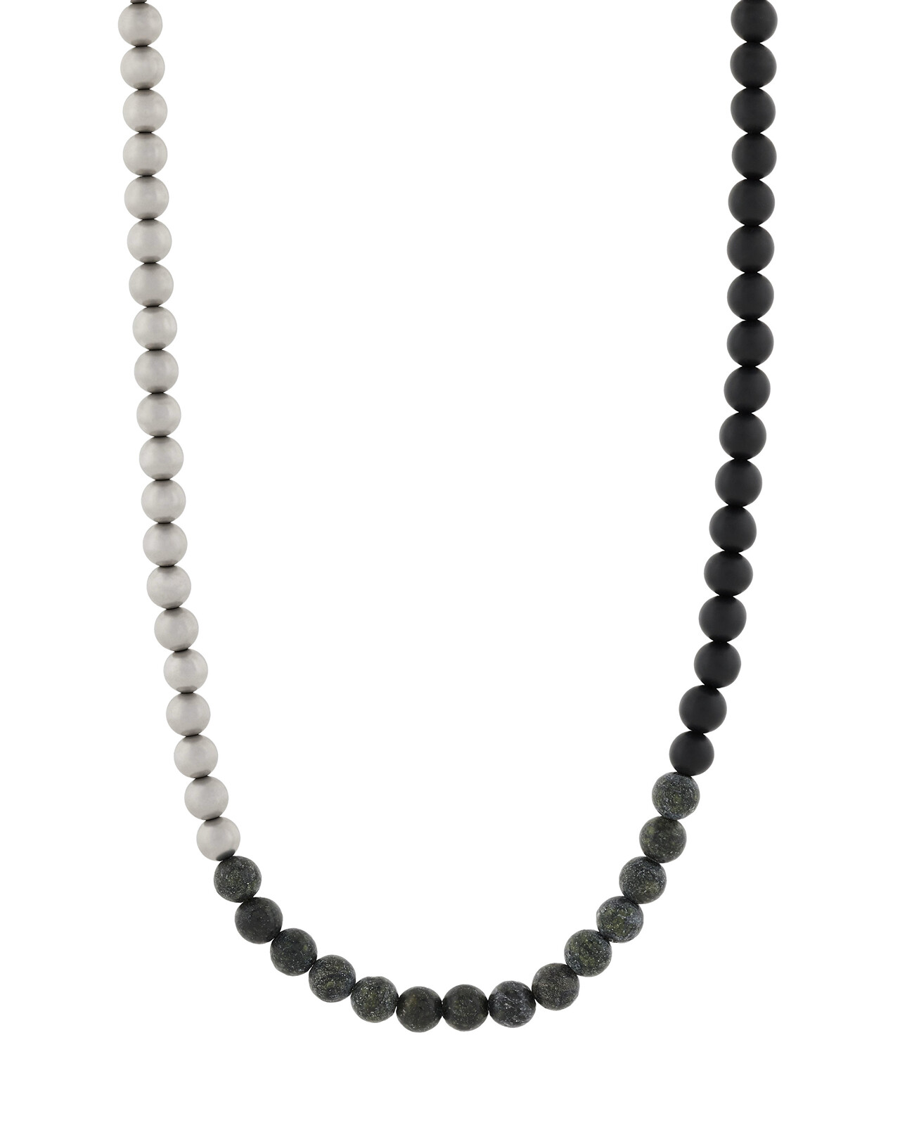 Armani Exchange Módní pánský náhrdelník z korálků AXG0140040