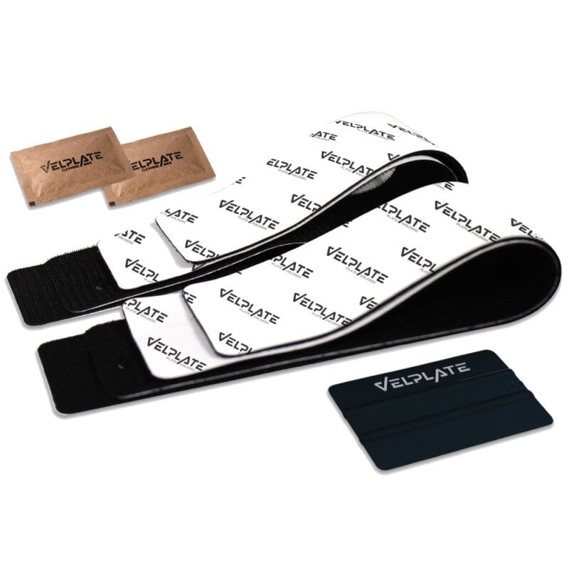 Podložka pod SPZ (bezrámečková, 2ks, suchý zip)