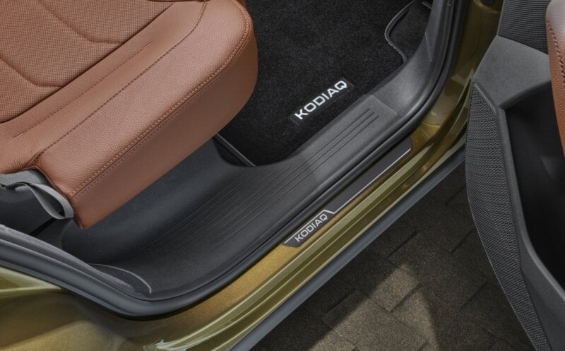 Prahové lišty Škoda Kodiaq II. 2024- (zadní, černé)