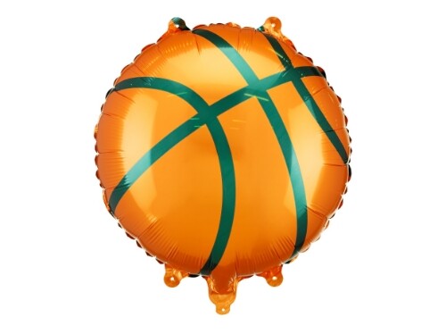Fóliový balonek basketbalový míč – 45 cm/18