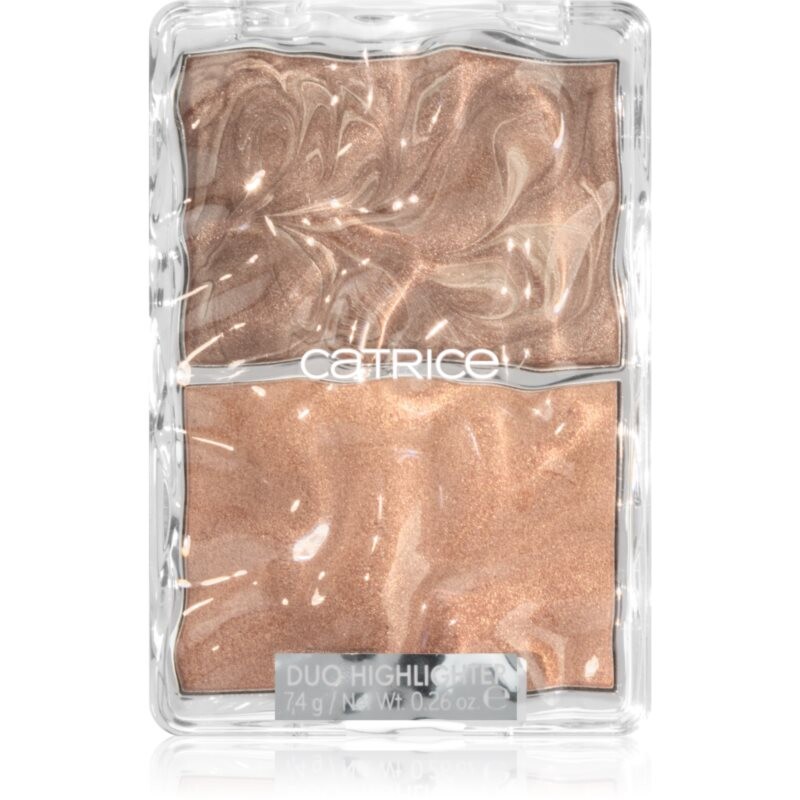 Catrice UNDERWATER SECRETS rozjasňovač duo odstín C02 Deep Sea, Baby! 7.4 g