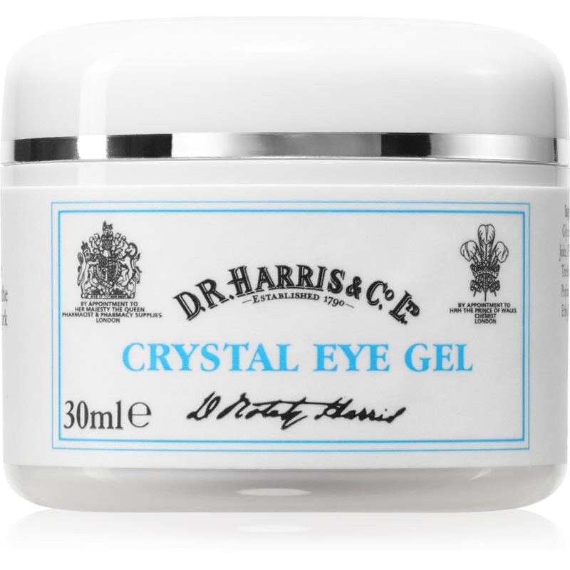 D.R. Harris Crystal Eye Gel vyhlazující oční gel pro muže 30 ml