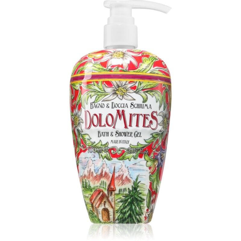 Rudy - Le Maioliche Dolomites sprchový a koupelový gel 700 ml