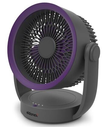 ELDONEX ESF-1010-GY CoolWind stolní ventilátor šedý