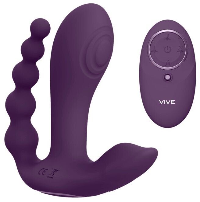 SHOTS Trojitý vibrátor (+ dálkový ovladač) Kata - SHOTS