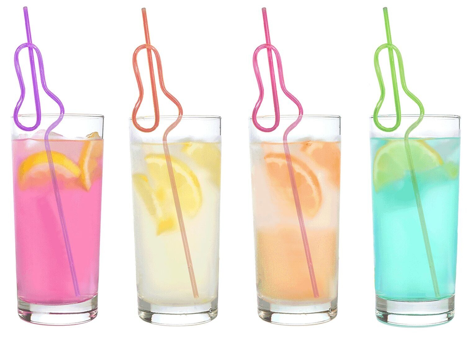 Little Genie Productions Sada brček ve tvaru penisu Glitterati - Little Genie Productions (8 ks)