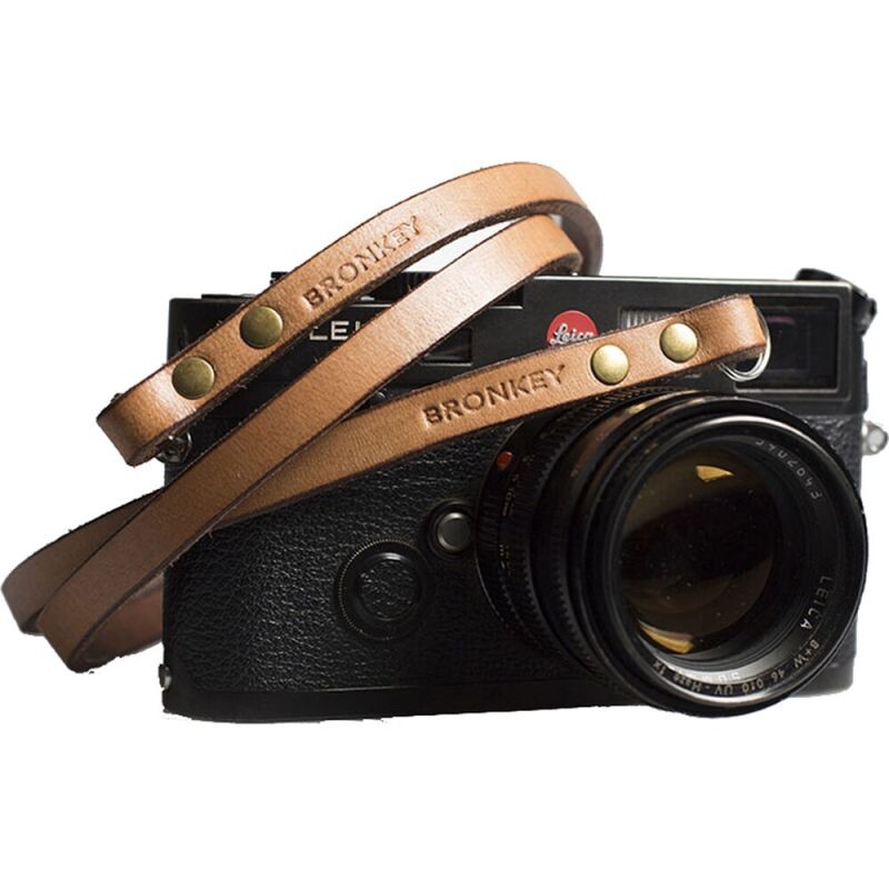 BRONKEY Berlin #103 Tanned Leather Camera Strap 95 cm