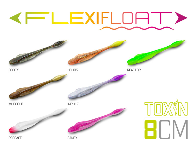 DuoPACK BOX Delphin TOXIN UVs / 6 x 8ks-8cm / BOOTY