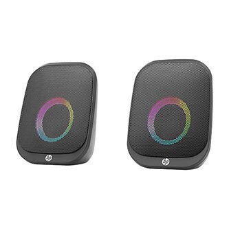 HP reproduktory DHS-2113, 2.0, 6W, černé, Bluetooth, podsvícené