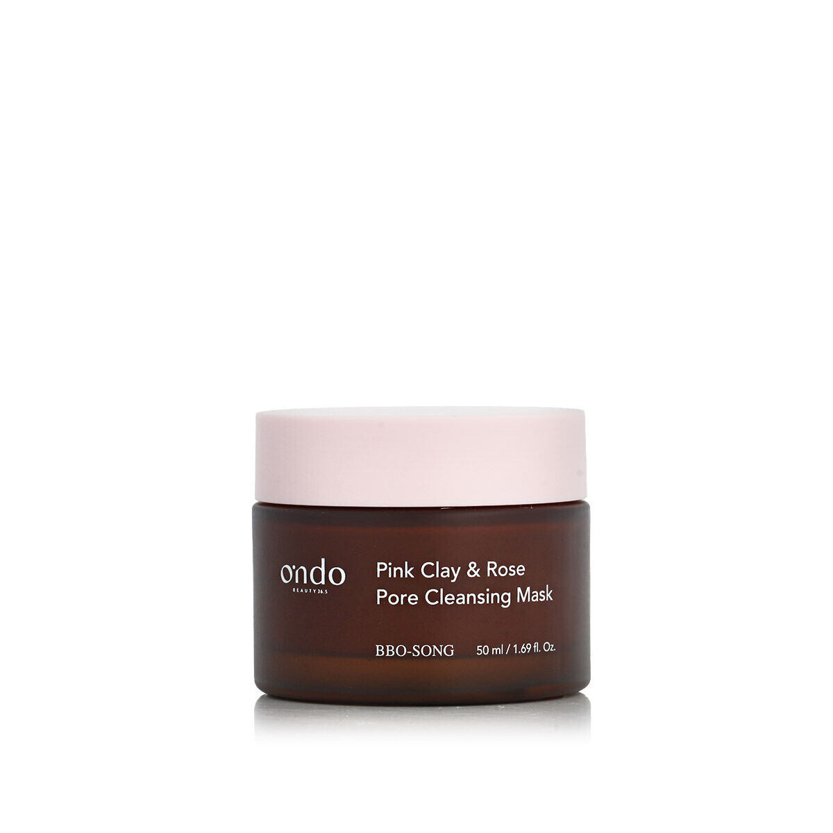 Ondo Beauty 36.5 BBO-SONG Pink Clay & Rose Pore Cleansing Mask čistící pleťová maska 50 ml unisex